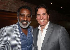 Norm Lewis and Nick Scandalios @ BroadwayWorld Norm Lewis and Nick Scandalios Photo