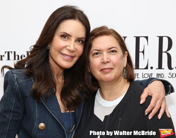 Lois Robbins and director Karen Carpenter Photo