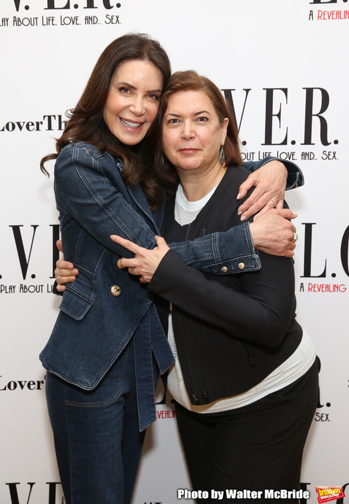 Lois Robbins and director Karen Carpenter  at 