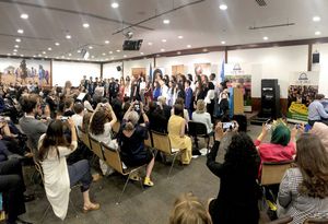 Student choristers from Nord Anglia schools around the world join Sing for Hope Youth Photo