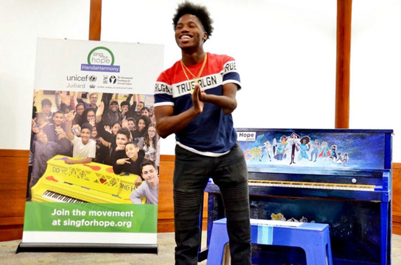 Photo Flash: UNICEF, Sing For Hope HandaHarmony, & Juilliard Bring Youth & Arts Into Global Development  Image