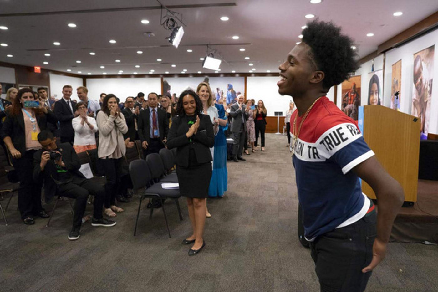 Photo Flash: UNICEF, Sing For Hope HandaHarmony, & Juilliard Bring Youth & Arts Into Global Development  Image