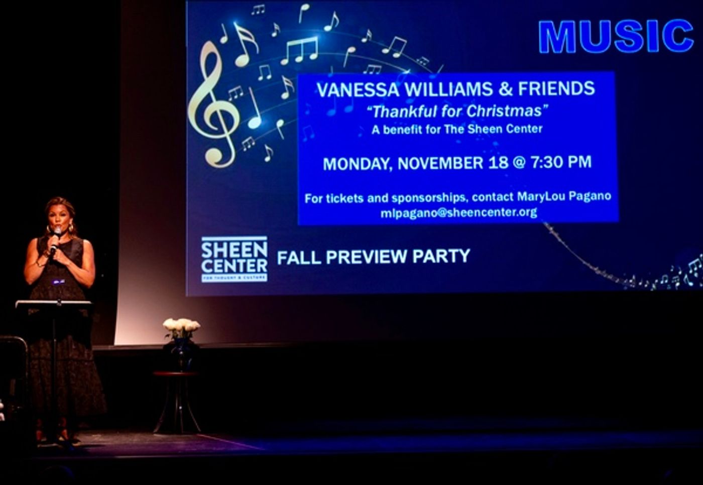 Photo Flash: Vanessa Williams Hosts Sheen Center Fall Preview  Image
