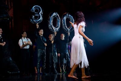 Christiani Pitts and the cast of KING KONG Photo