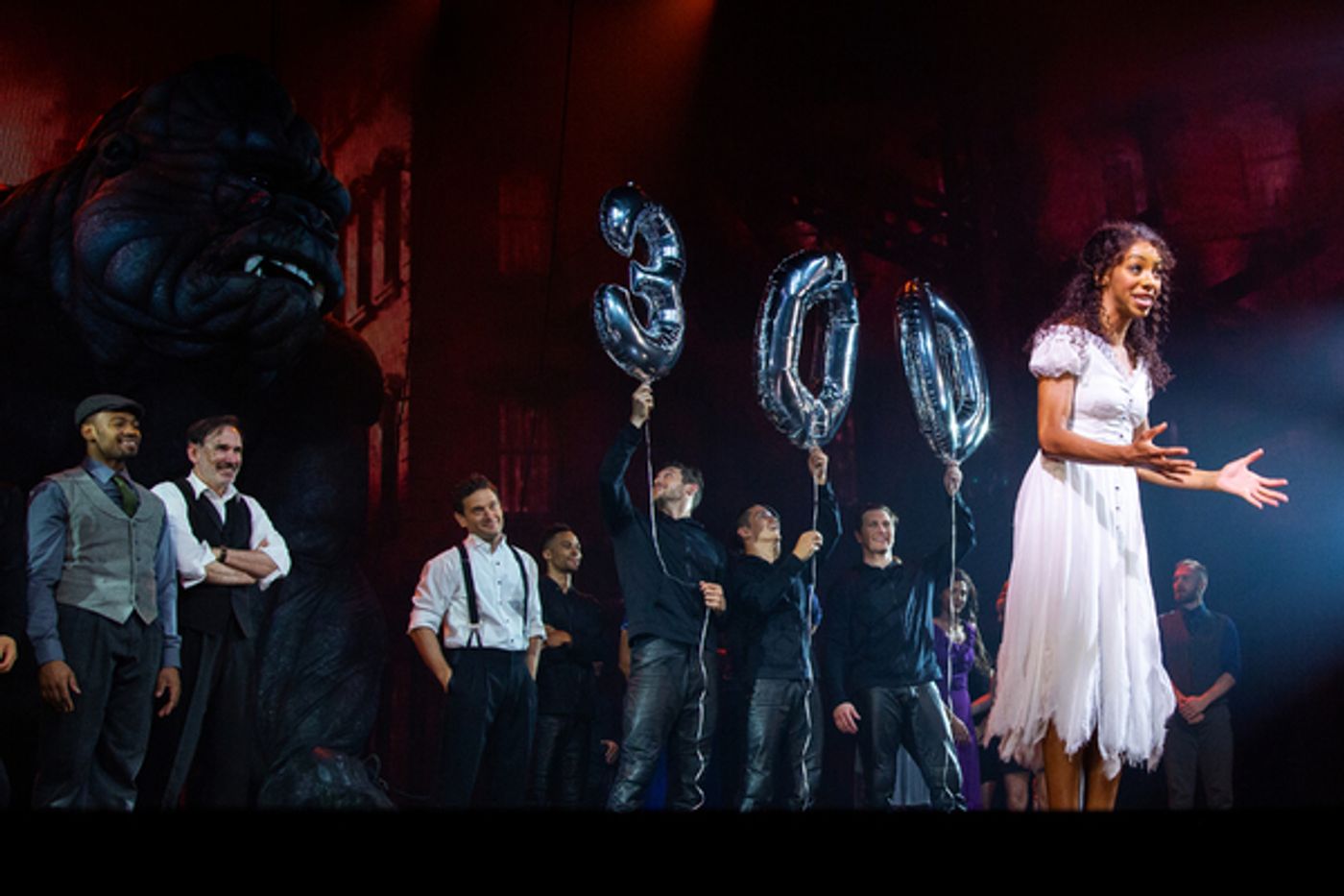 Photo Coverage: KING KONG Celebrates 300th Performance on Broadway  Image