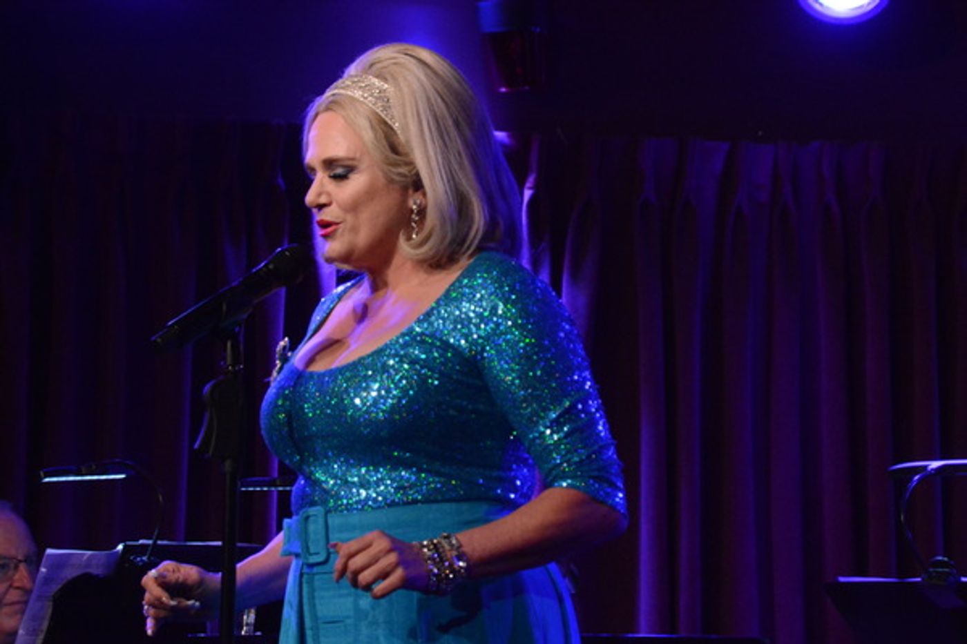 Photo Coverage: Cady Huffman in MISS PEGGY LEE: IN HER OWN WORDS AND MUSIC at The Green Room 42  Image