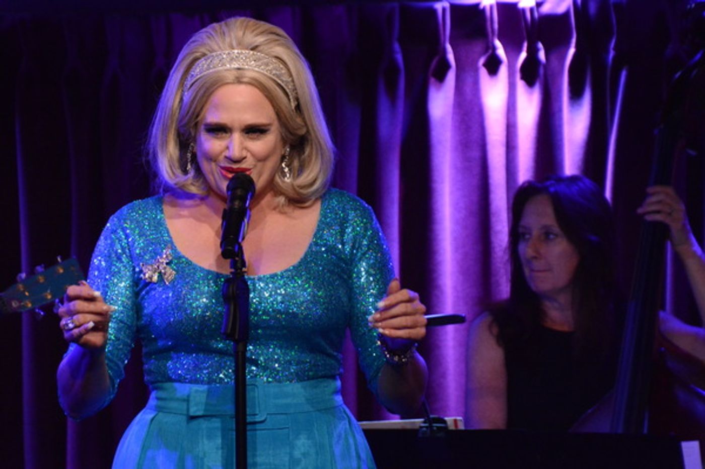 Photo Coverage: Cady Huffman in MISS PEGGY LEE: IN HER OWN WORDS AND MUSIC at The Green Room 42  Image