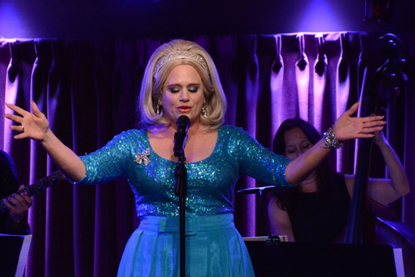 Photo Coverage: Cady Huffman in MISS PEGGY LEE: IN HER OWN WORDS AND MUSIC at The Green Room 42  Image