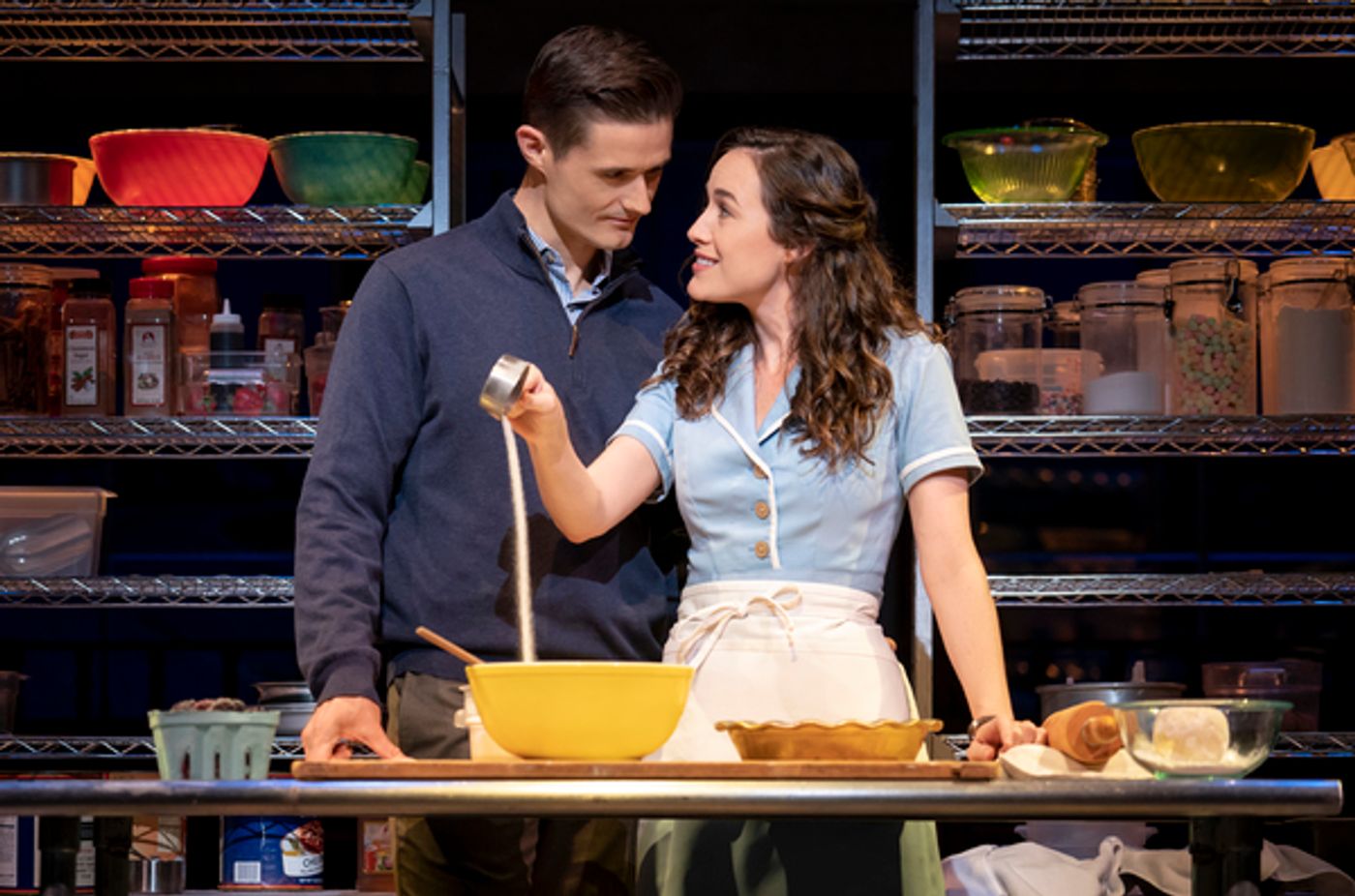 Photo Flash: Get a Taste of Alison Luff and Mark Evans in WAITRESS  Image