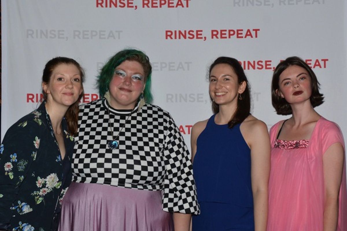 Lauren Page Risse;;. Ien Denio, Brittany Vasta and Olivia Hern at 