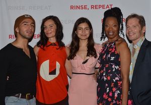 Jake Ryan Lozano, Domenica Feraud, Florencia Lozano, Portia and Michael Hayden Photo