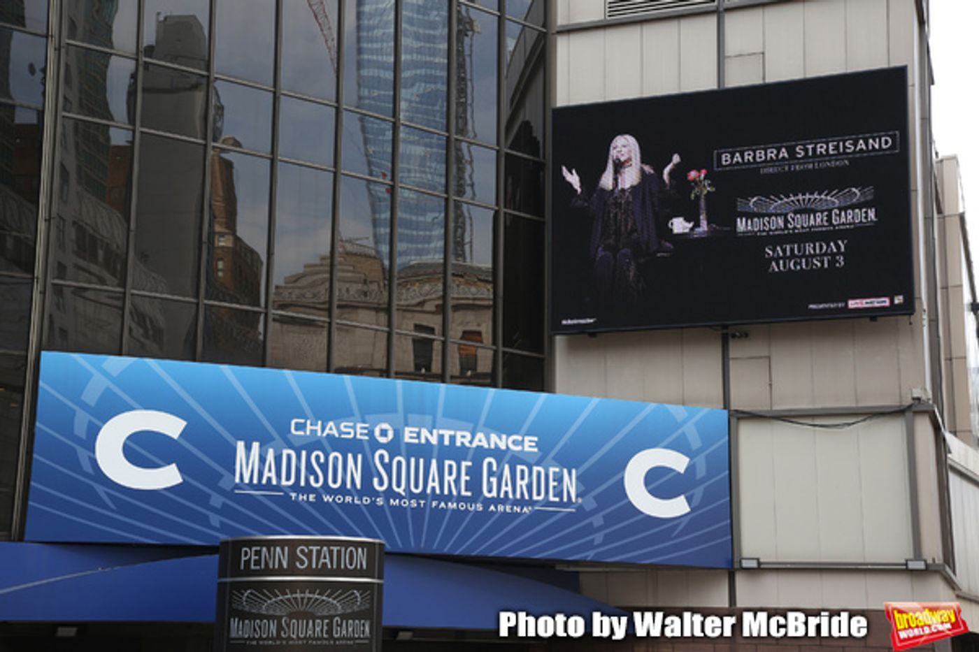 Up on the Marquee: Barbra Streisand Returns to Madison Square Garden  Image