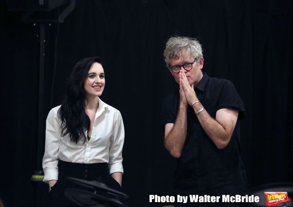 Lena Hall and director Jay Scheib Photo