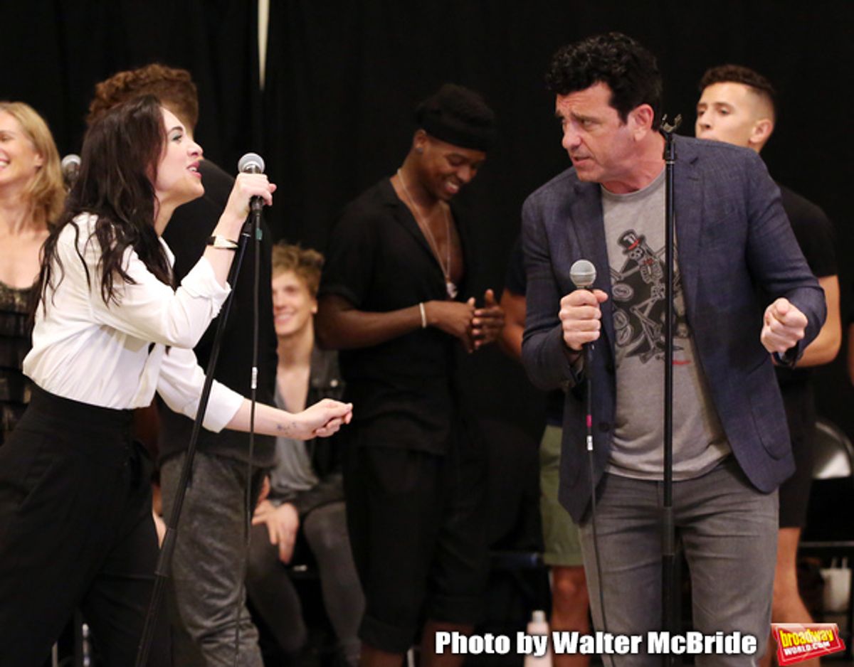 Lena Hall and Bradley Dean at 