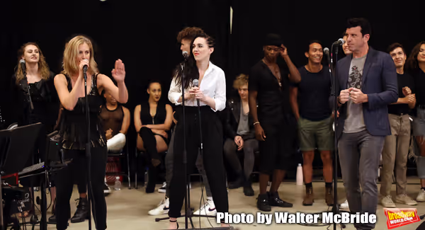 Erin Mosher, Lena Hall and Bradley Dean Photo