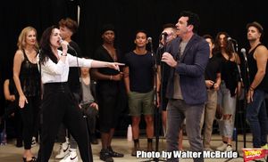 Lena Hall and Bradley Dean with cast @ BroadwayWorld Lena Hall and Bradley Dean with cast Photo