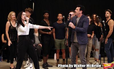 Lena Hall and Bradley Dean with cast  Photo