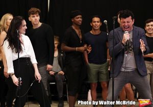 Lena Hall and Bradley Dean with cast @ BroadwayWorld Lena Hall and Bradley Dean with cast Photo