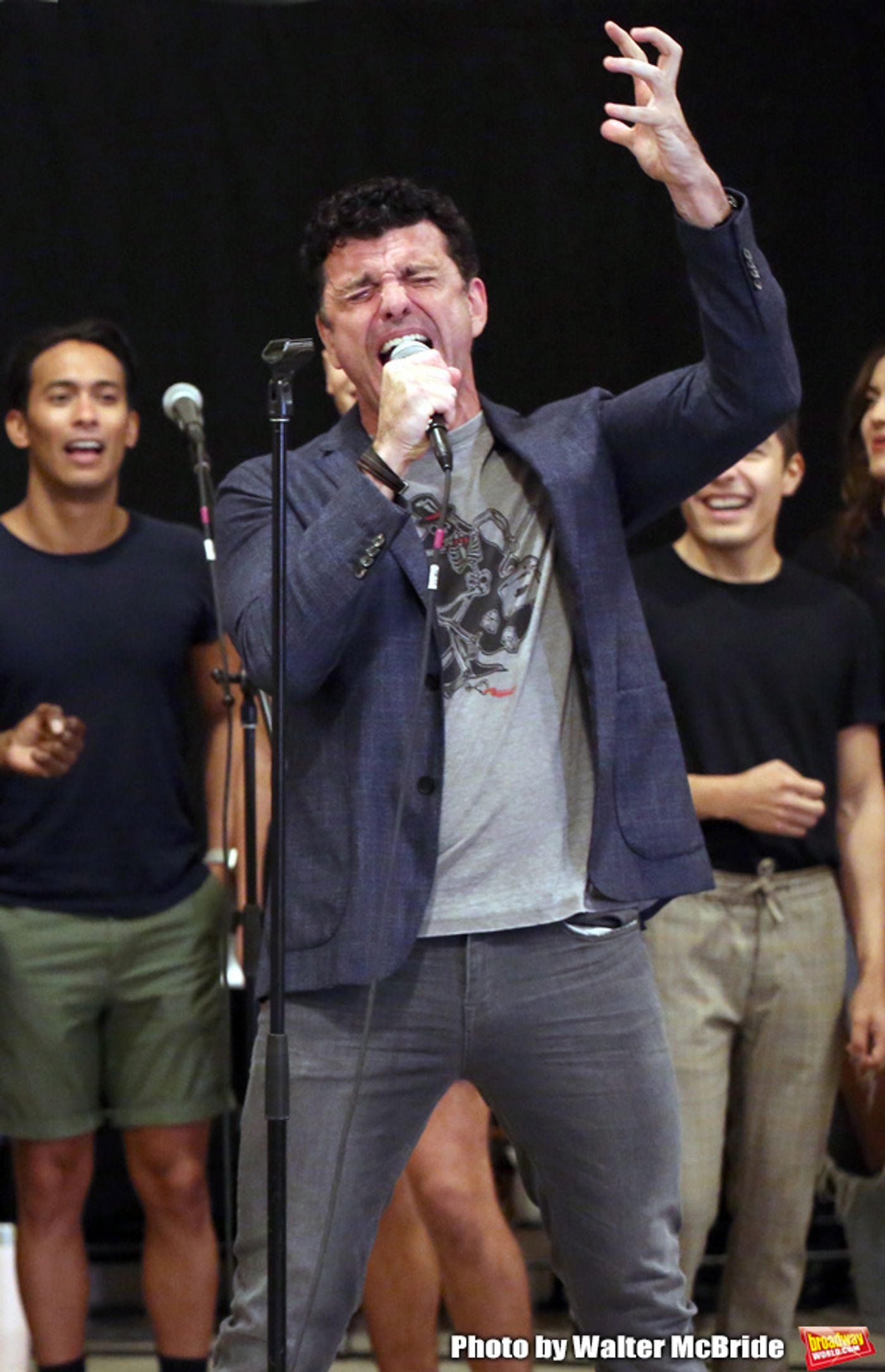 Photo Coverage: BAT OUT OF HELL Rocks Out In Rehearsal For Its Off-Broadway Run  Image