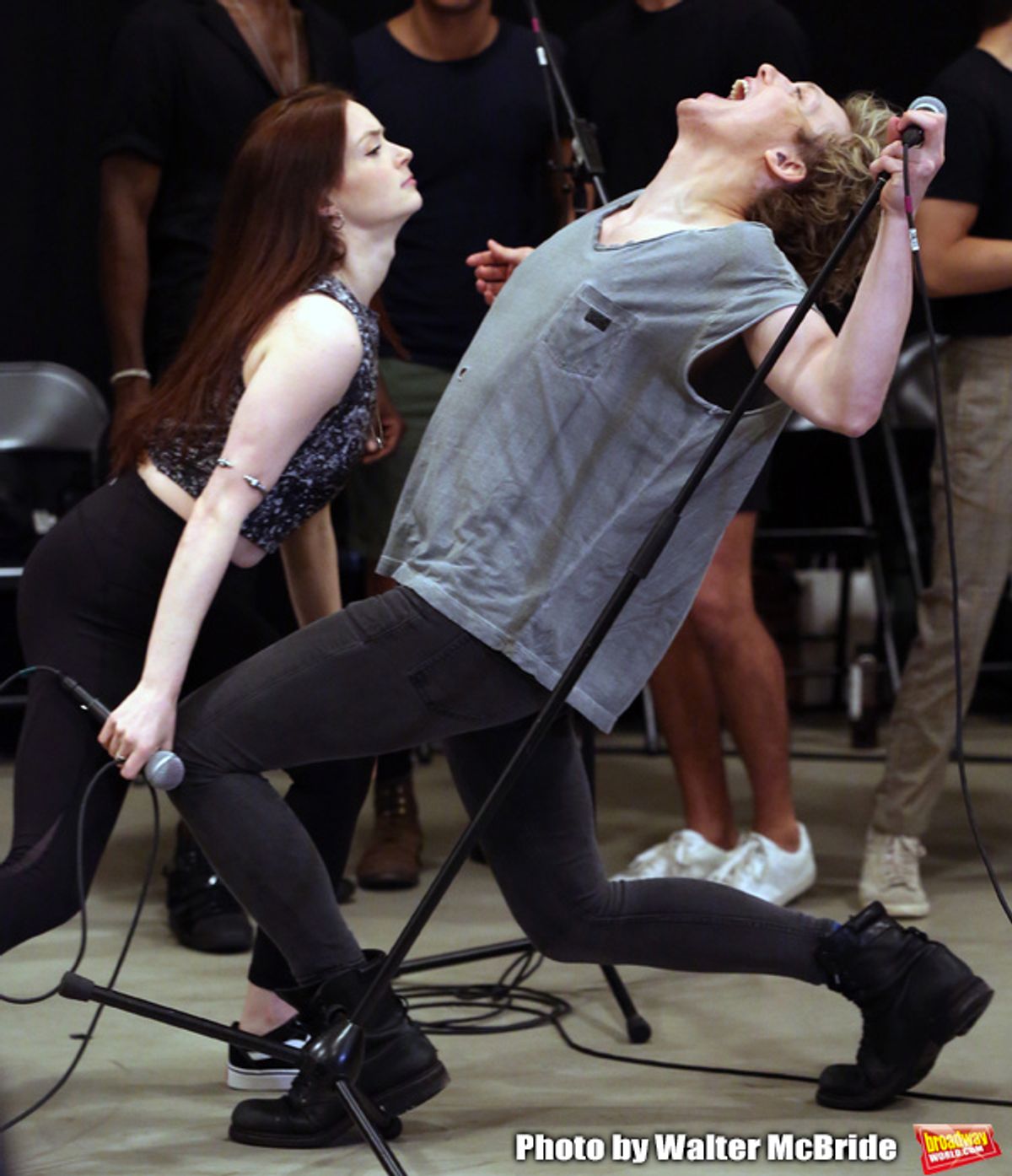 Christina Bennington and Andre Polec at 