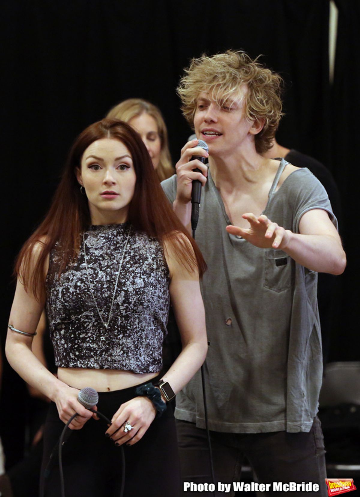 Christina Bennington and Andre Polec at 