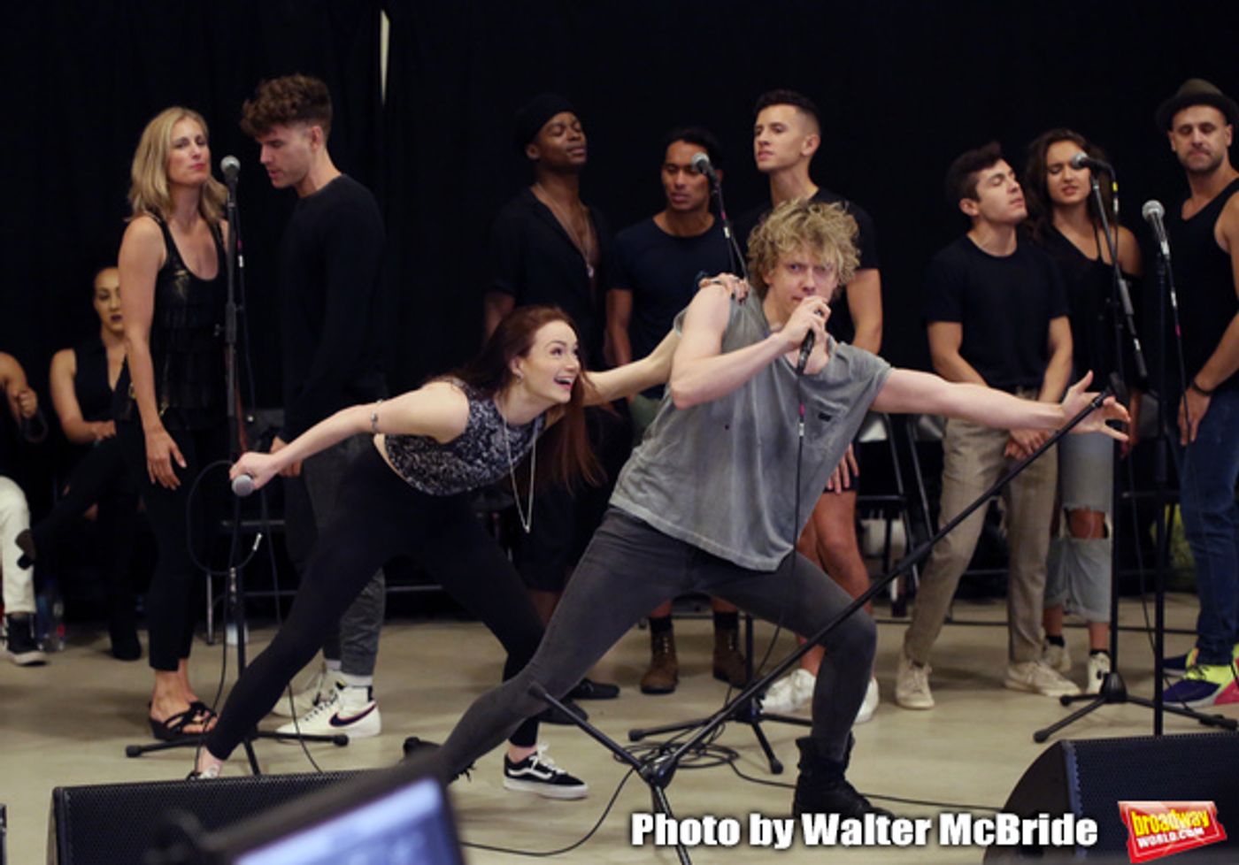 Photo Coverage: BAT OUT OF HELL Rocks Out In Rehearsal For Its Off-Broadway Run  Image