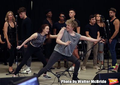 Christina Bennington and Andre Polec  Photo