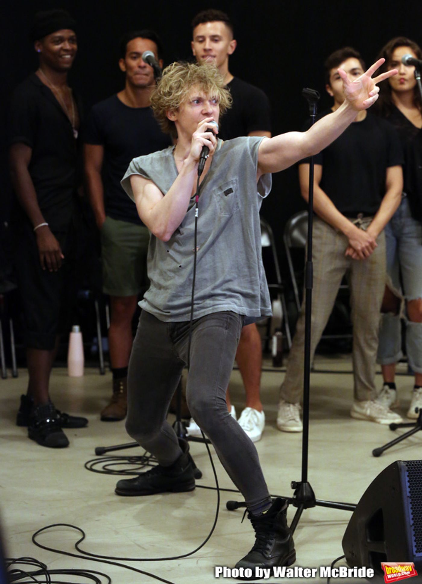Photo Coverage: BAT OUT OF HELL Rocks Out In Rehearsal For Its Off-Broadway Run  Image