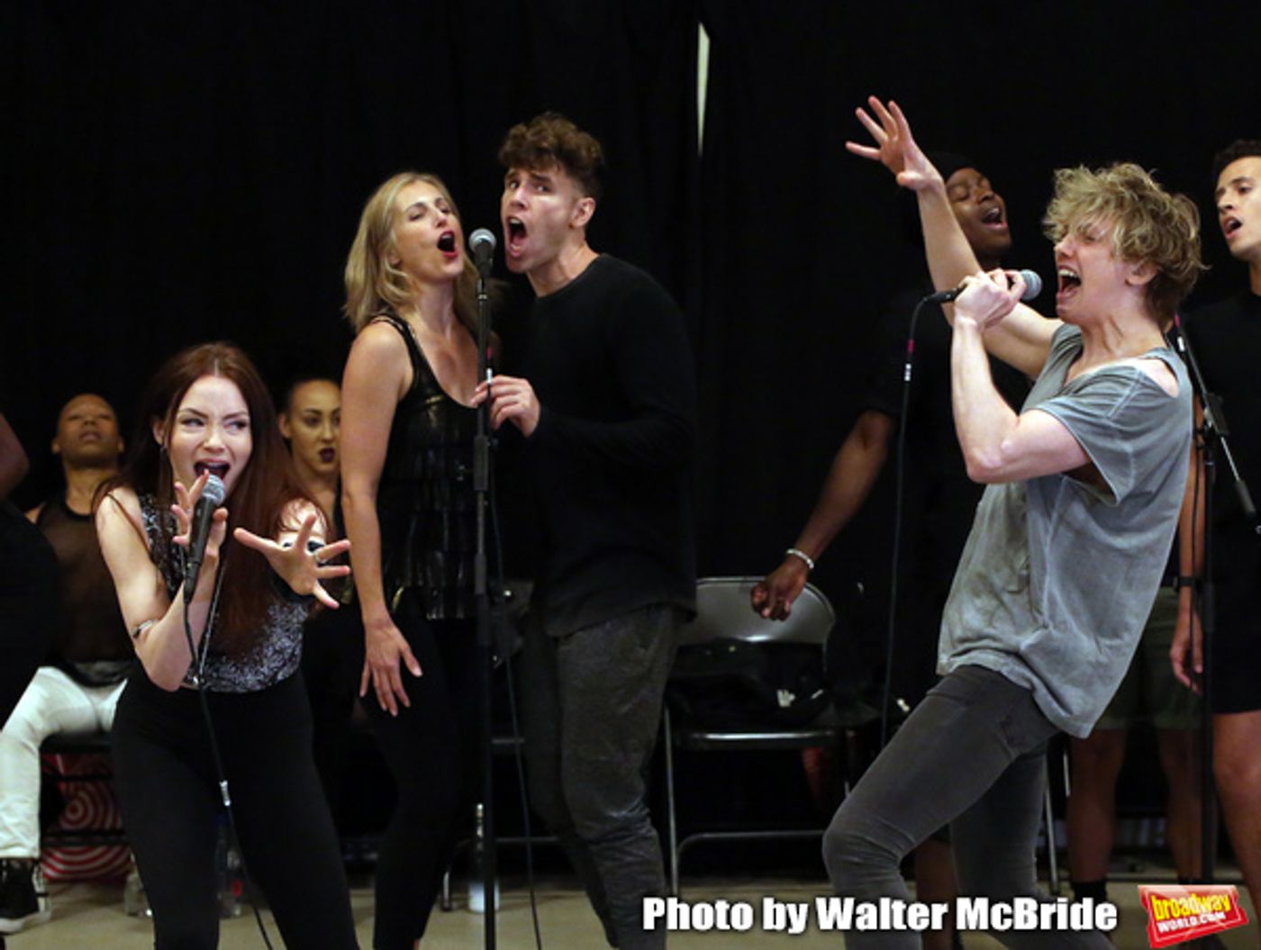 Photo Coverage: BAT OUT OF HELL Rocks Out In Rehearsal For Its Off-Broadway Run  Image