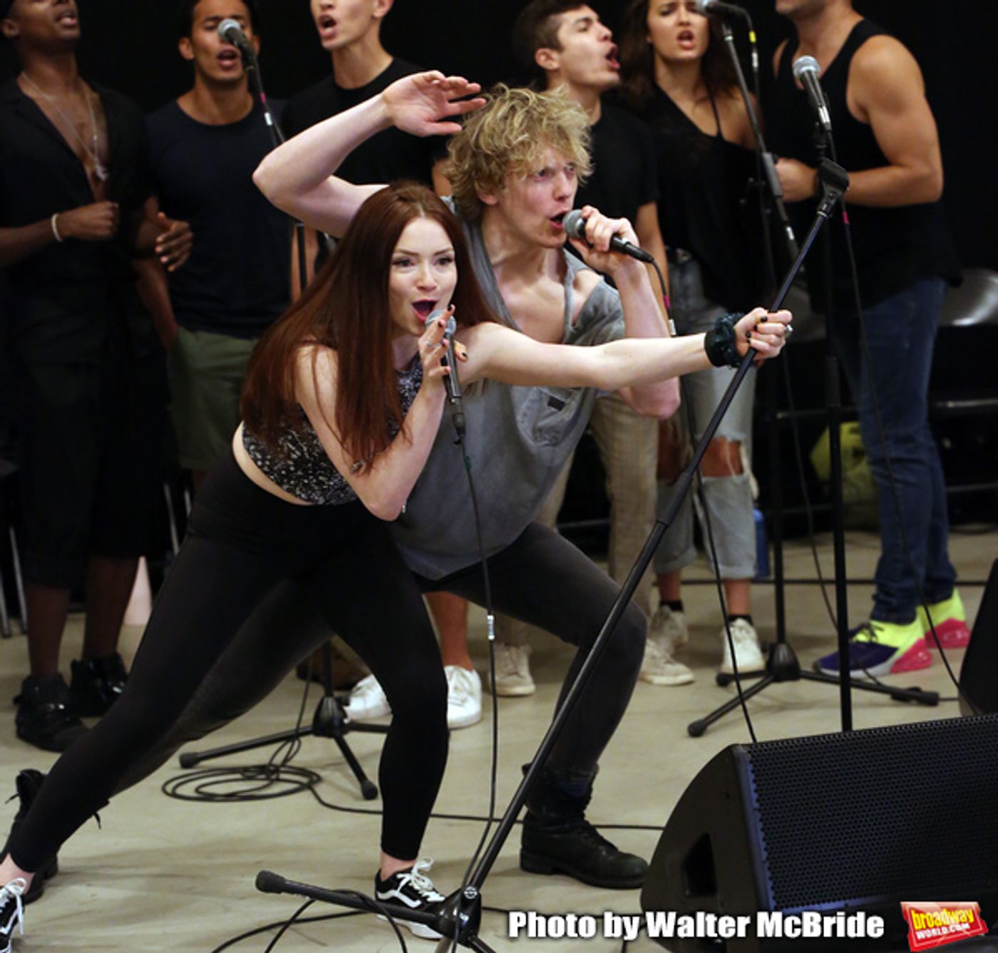 Photo Coverage: BAT OUT OF HELL Rocks Out In Rehearsal For Its Off-Broadway Run  Image