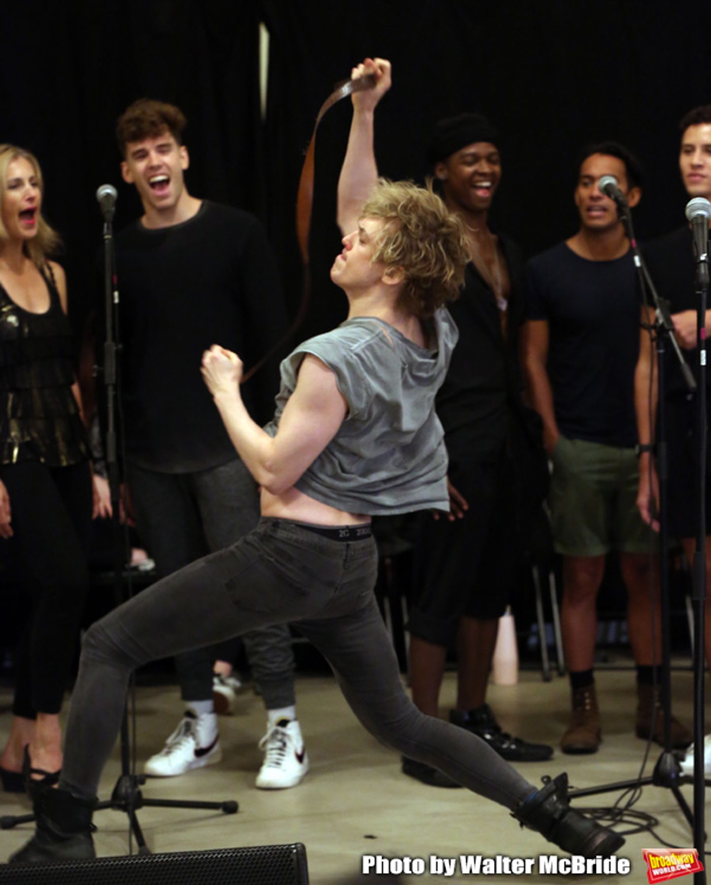 Photo Coverage: BAT OUT OF HELL Rocks Out In Rehearsal For Its Off-Broadway Run  Image