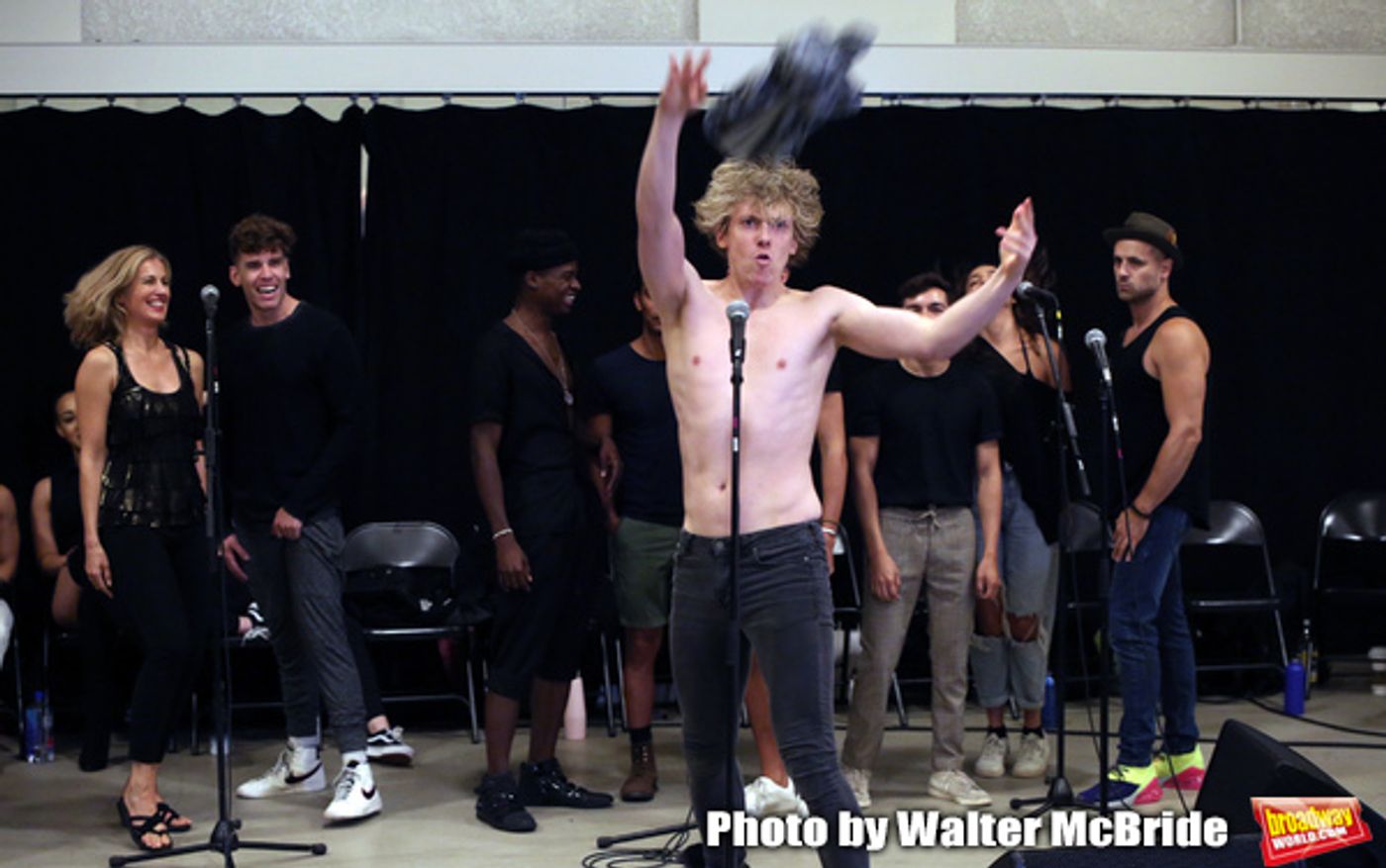Photo Coverage: BAT OUT OF HELL Rocks Out In Rehearsal For Its Off-Broadway Run  Image