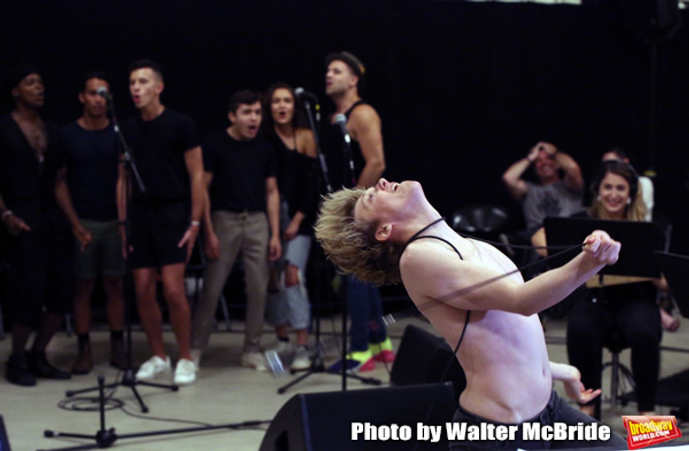 Photo Coverage: BAT OUT OF HELL Rocks Out In Rehearsal For Its Off-Broadway Run  Image