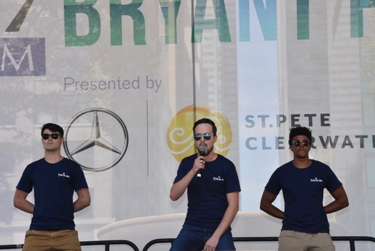 Alexander Rios, Ryan McCurdy and  Alex Sanders at 