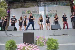 Dane Biren, Michael Mahany, Justin Colombo, Tiffany Engen, Kirsten Scott, PJ Griffiths, Katie Webber, Ashley E. Matthews, Autumn Guzzardi, Kevin Michael Raponey and Matt Ban @ BroadwayWorld Dane Biren, Michael Mahany, Justin Colombo, Tiffany Engen, Kirsten Scott, PJ Griffith Photo