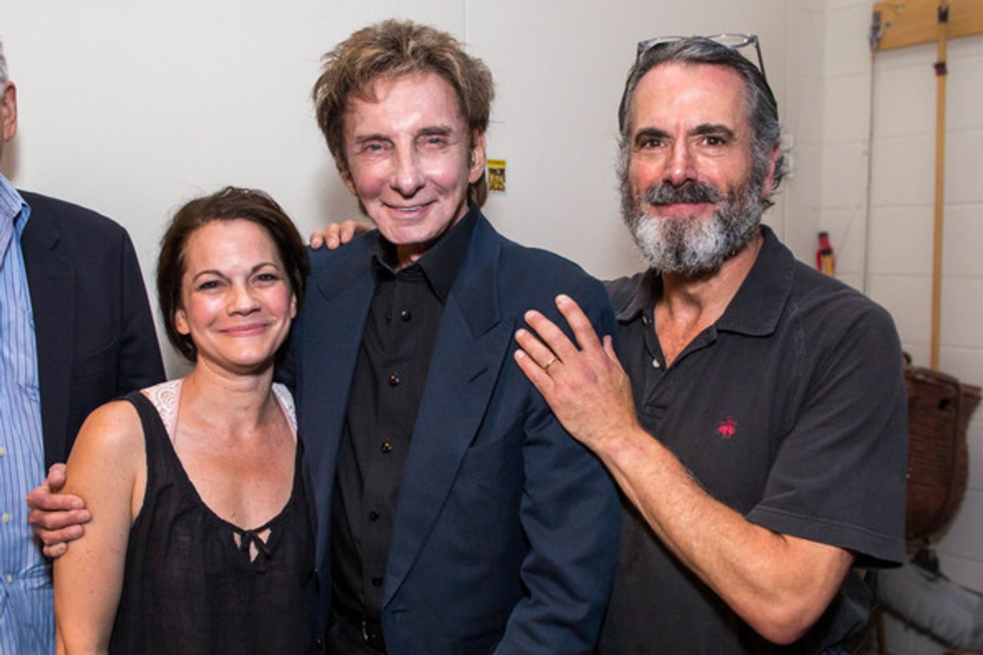 Photo Flash: Barry Manilow Visits FIDDLER ON THE ROOF IN YIDDISH  Image