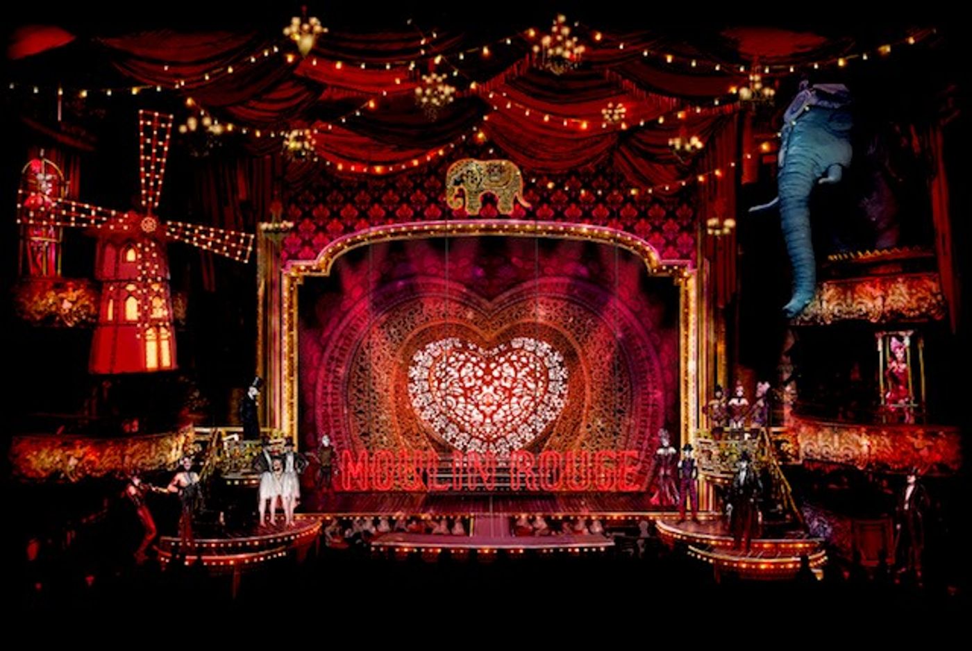 Broadway By Design: Derek McLane, Justin Townsend, Peter Hylenski and Catherine Zuber Bring MOULIN ROUGE from Page to Stage  Image