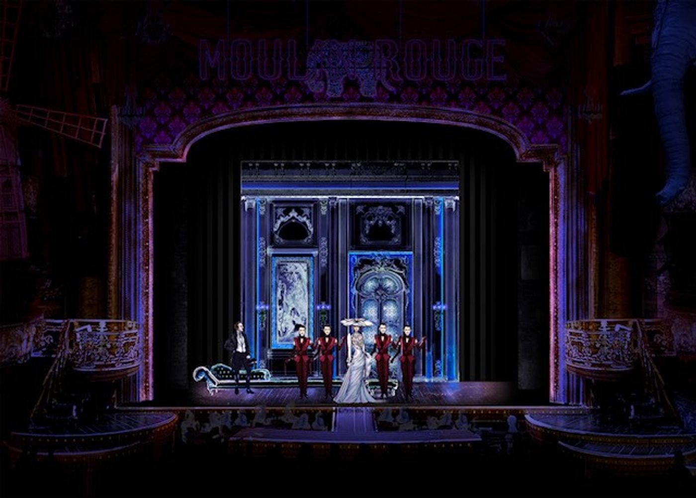 Broadway By Design: Derek McLane, Justin Townsend, Peter Hylenski and Catherine Zuber Bring MOULIN ROUGE from Page to Stage  Image