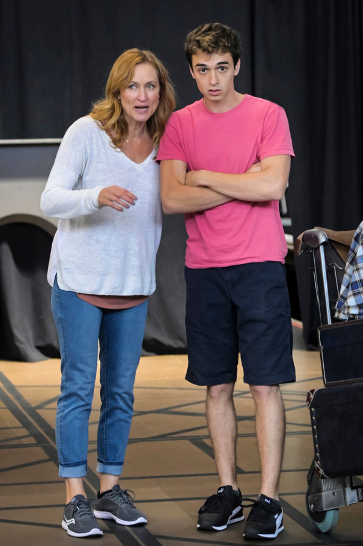 Angela Reed and Benjamin Papac at 