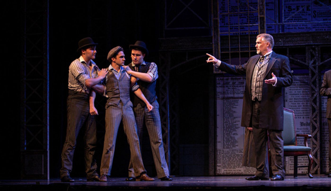 Photo Flash: Dan DeLuca Leads Disney's NEWSIES At The Lexington Theatre Company  Image