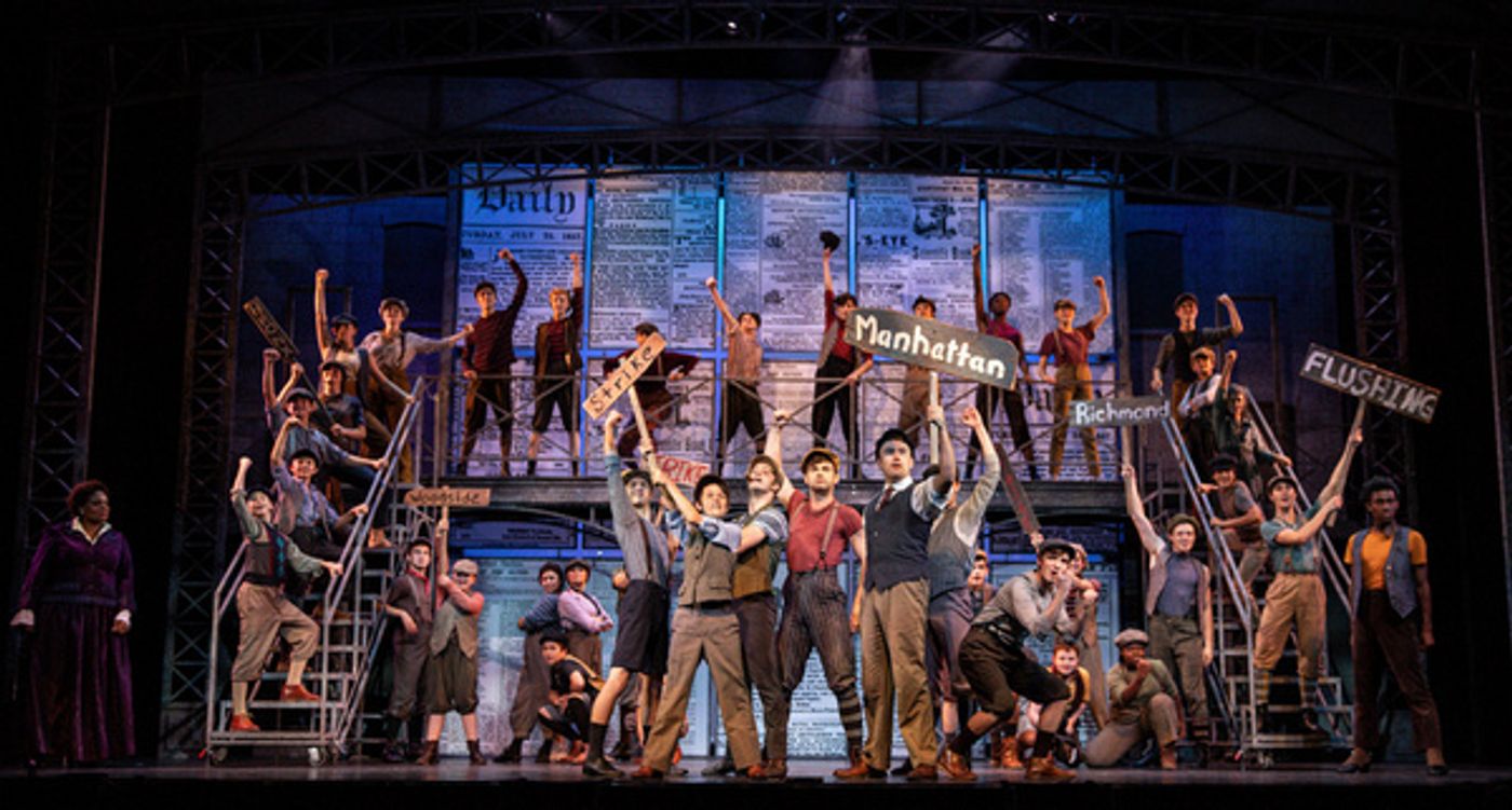 Photo Flash: Dan DeLuca Leads Disney's NEWSIES At The Lexington Theatre Company  Image