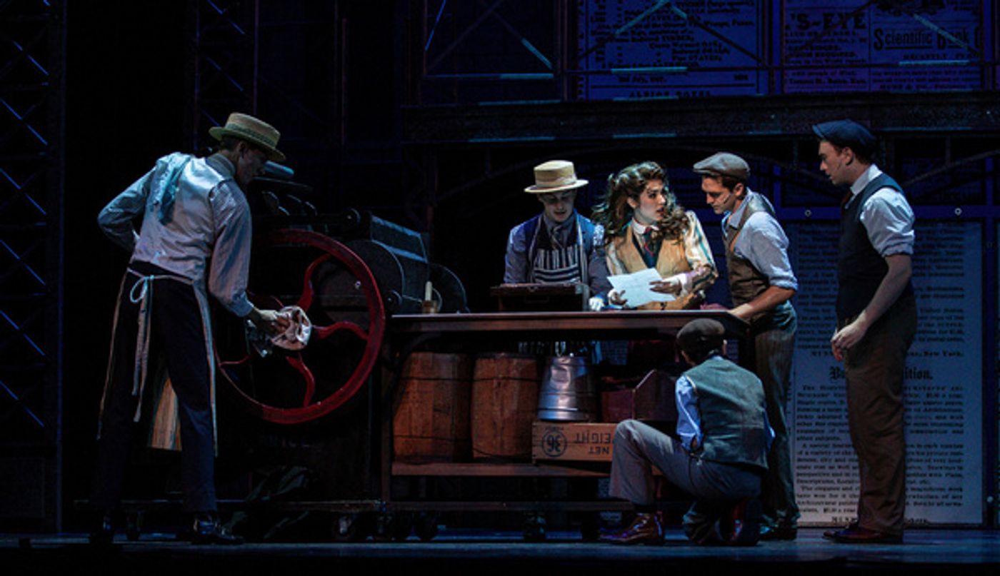 Photo Flash: Dan DeLuca Leads Disney's NEWSIES At The Lexington Theatre Company  Image