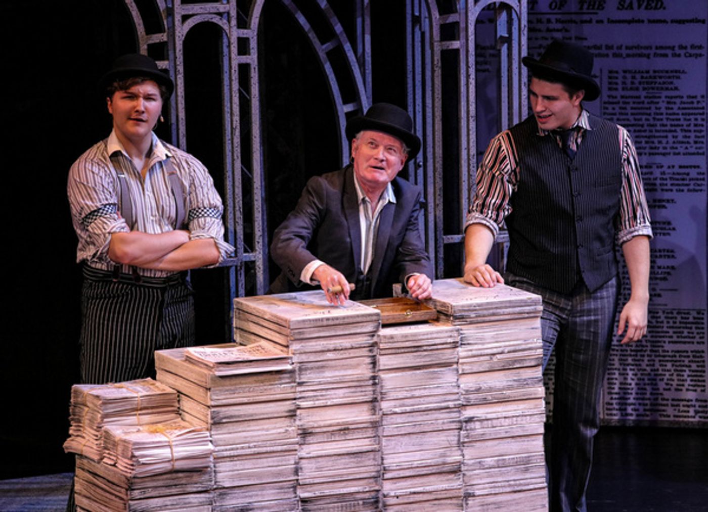 Photo Flash: Dan DeLuca Leads Disney's NEWSIES At The Lexington Theatre Company  Image