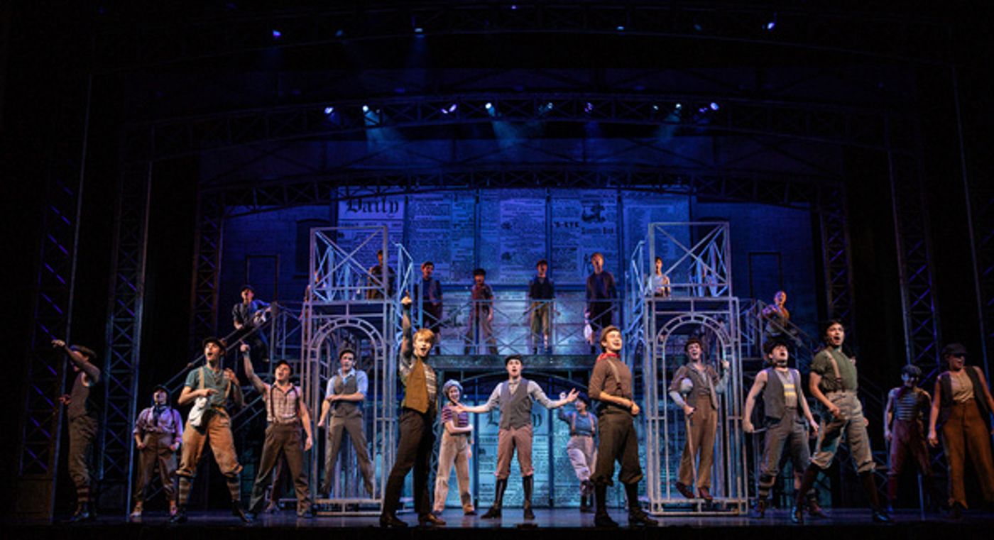 Photo Flash: Dan DeLuca Leads Disney's NEWSIES At The Lexington Theatre Company  Image