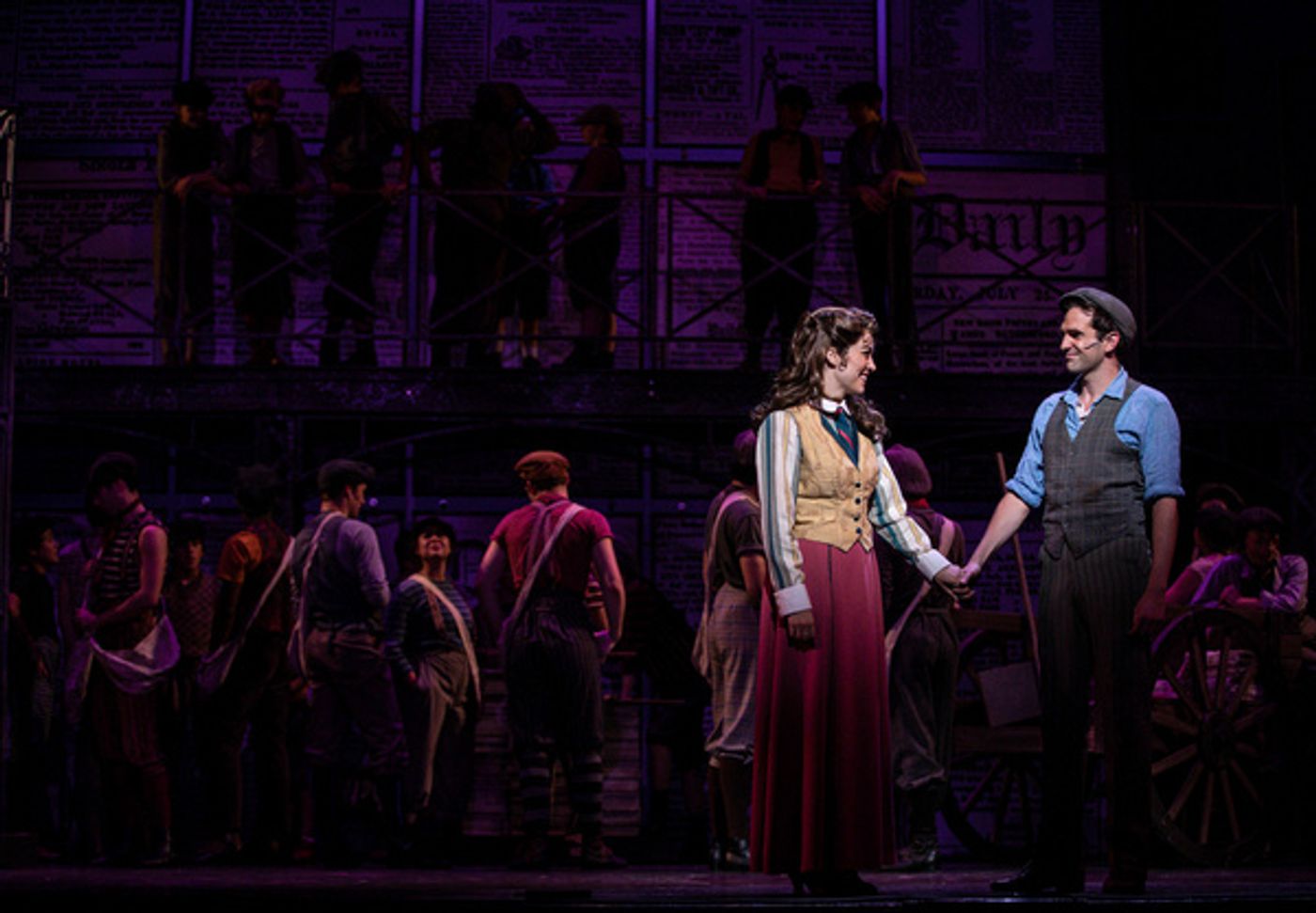 Photo Flash: Dan DeLuca Leads Disney's NEWSIES At The Lexington Theatre Company  Image