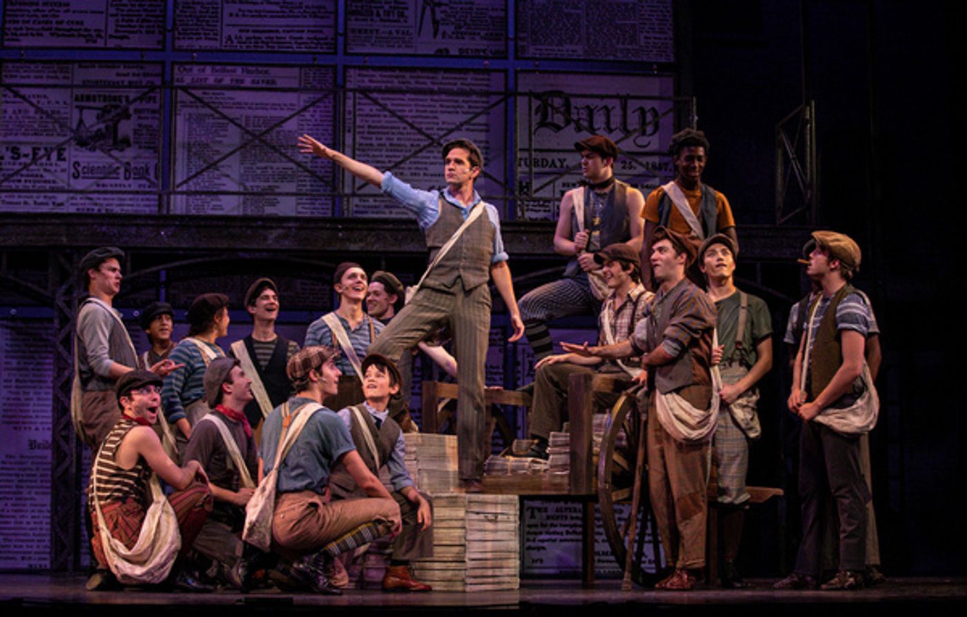 Photo Flash: Dan DeLuca Leads Disney's NEWSIES At The Lexington Theatre Company  Image