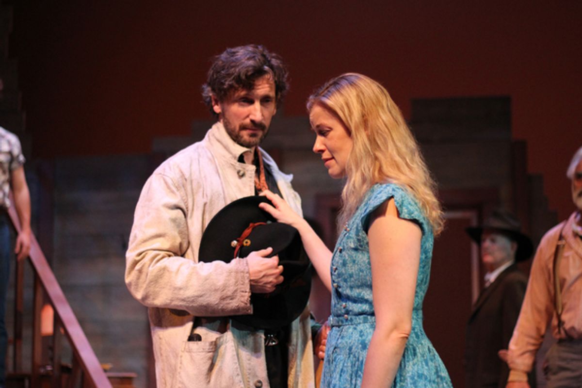  Anthony Marble as Starbuck, Monette Magrath at 