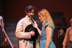 Anthony Marble as Starbuck, Monette Magrath @ BroadwayWorld Anthony Marble as Starbuck, Monette Magrath Photo