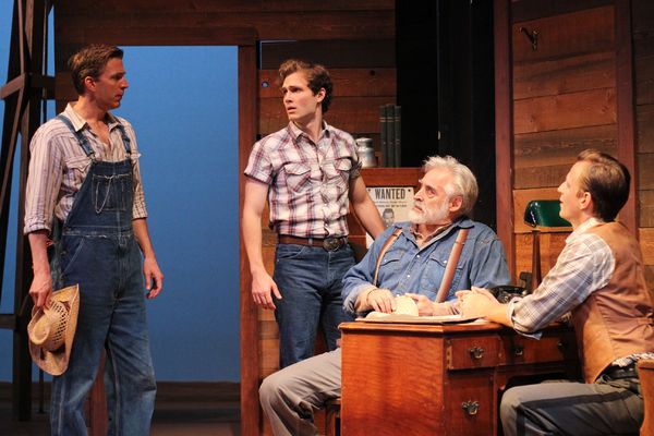  Benjamin Eakeley as Noah Curry, Isaac Hickox-Young as Jimmy Curry, Mark Elliot Wilso Photo