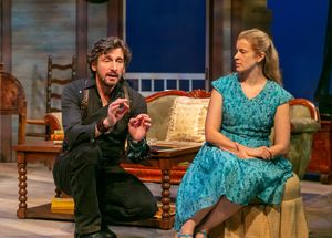 Anthony Marble as Starbuck, Monette Magrath @ BroadwayWorld Anthony Marble as Starbuck, Monette Magrath Photo